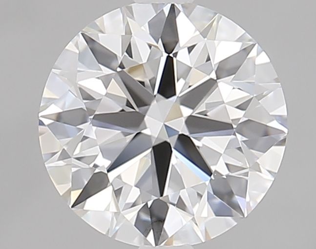 1.74 Carat Round Lab Diamond with  Cut Diamond in 14KT  view 1
