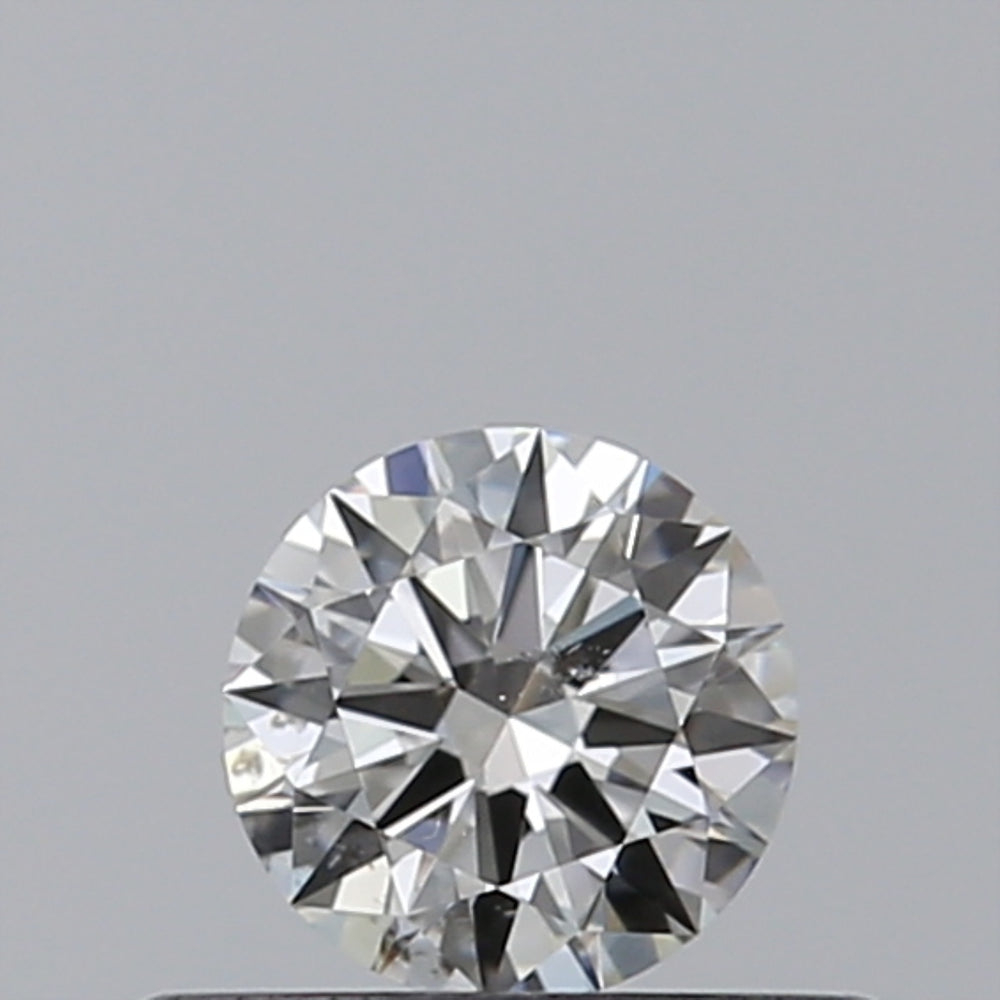 0.3 Carat Round Natural Diamond with  Cut Diamond in 14KT  view 1
