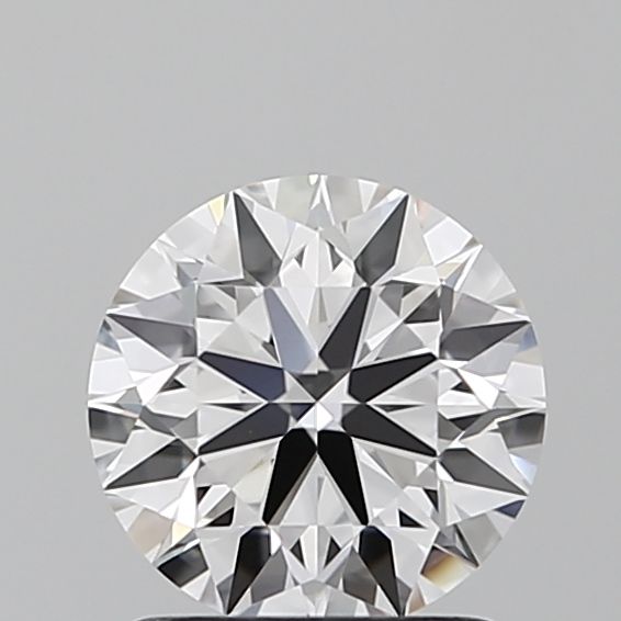 1.25 Carat Round Lab Diamond with  Cut Diamond in 14KT  view 1
