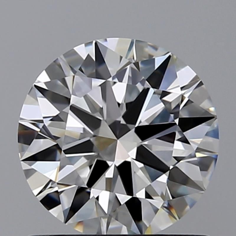1.01 Carat Round Natural Diamond with  Cut Diamond in 14KT  view 1
