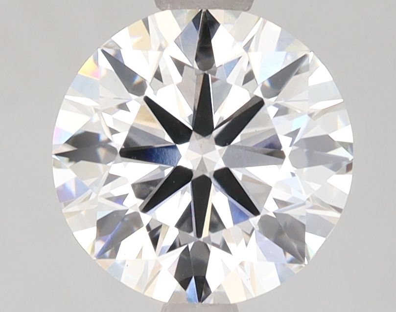 2.01 Carat Round Lab Diamond with  Cut Diamond in 14KT  view 1
