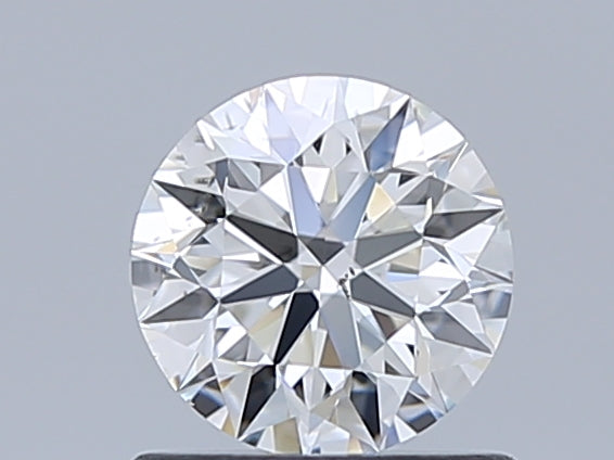 0.7 Carat Round Natural Diamond with  Cut Diamond in 14KT  view 1
