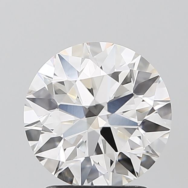 2.0 Carat Round Lab Diamond with  Cut Diamond in 14KT  view 1
