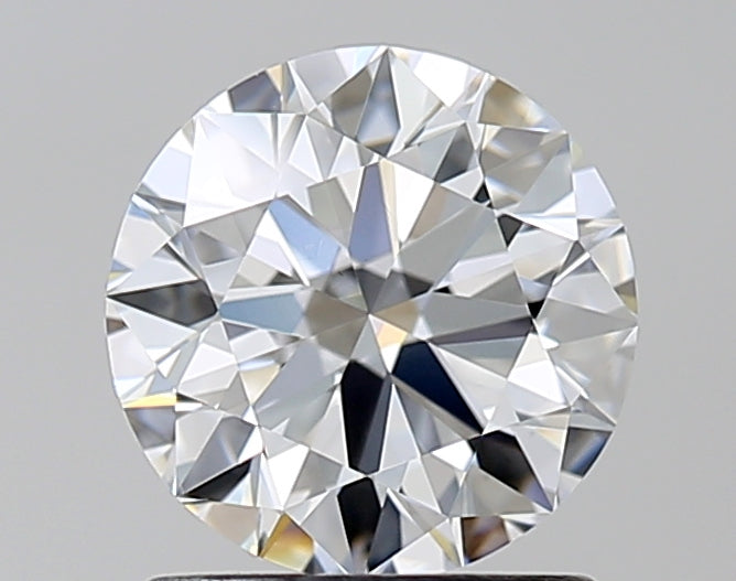 1.15 Carat Round Natural Diamond with  Cut Diamond in 14KT  view 1
