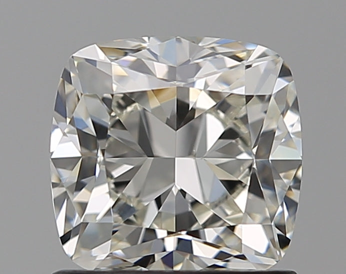 1.2 Carat Cushion Natural Diamond with  Cut Diamond in 14KT  view 1
