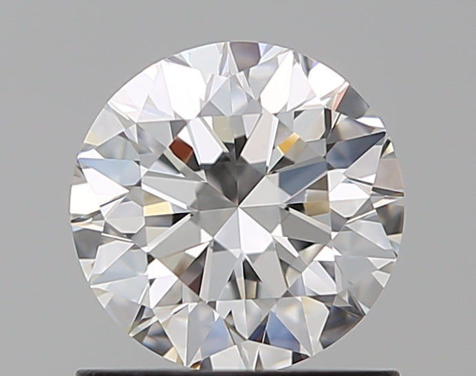 0.9 Carat Round Natural Diamond with  Cut Diamond in 14KT  view 1
