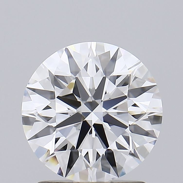 1.51 Carat Round Lab Diamond with  Cut Diamond in 14KT  view 1
