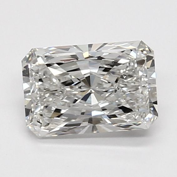 1.08 Carat Radiant Lab Diamond with  Cut Diamond in 14KT  view 1
