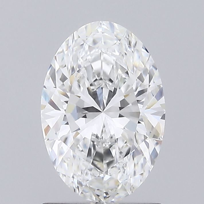 1.1 Carat Oval Lab Diamond with  Cut Diamond in 14KT  view 1
