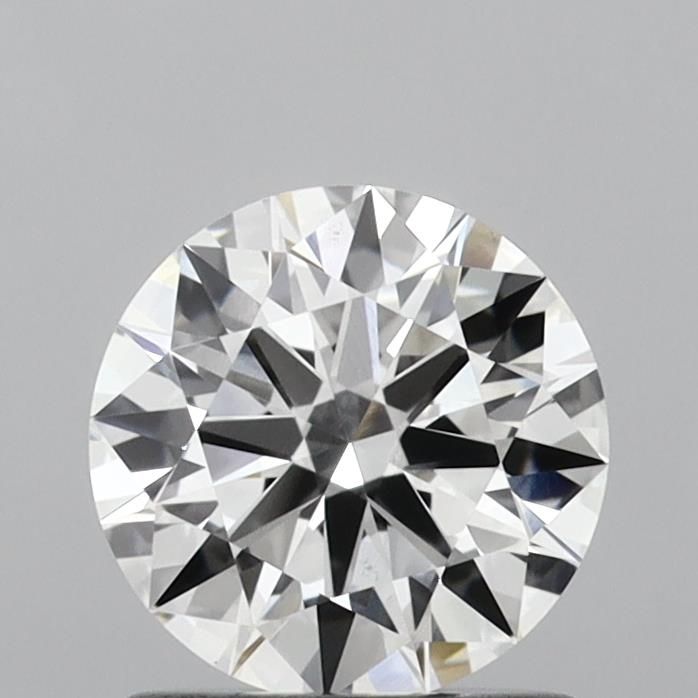 1.07 Carat Round Lab Diamond with  Cut Diamond in 14KT  view 1
