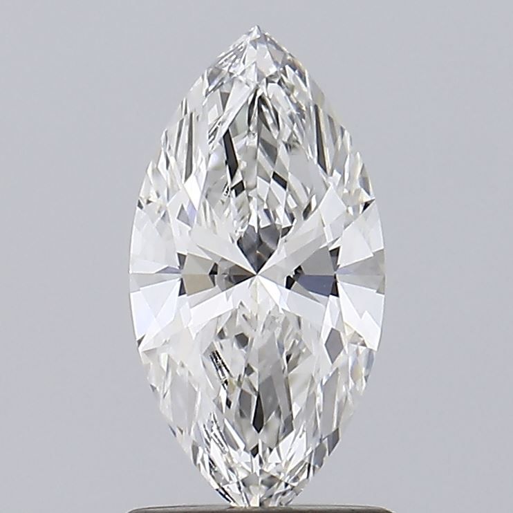 1.1 Carat Marquise Lab Diamond with  Cut Diamond in 14KT  view 1
