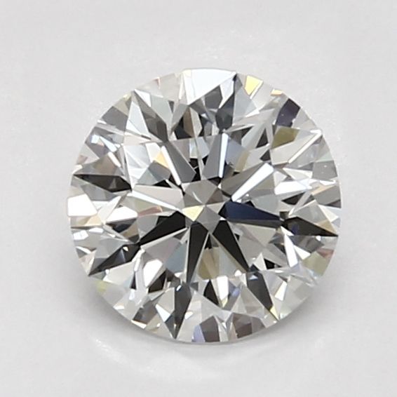 1.22 Carat Round Lab Diamond with  Cut Diamond in 14KT  view 1
