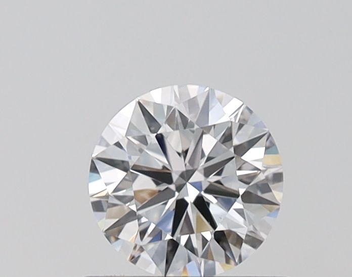 0.67 Carat Round Lab Diamond with  Cut Diamond in 14KT  view 1
