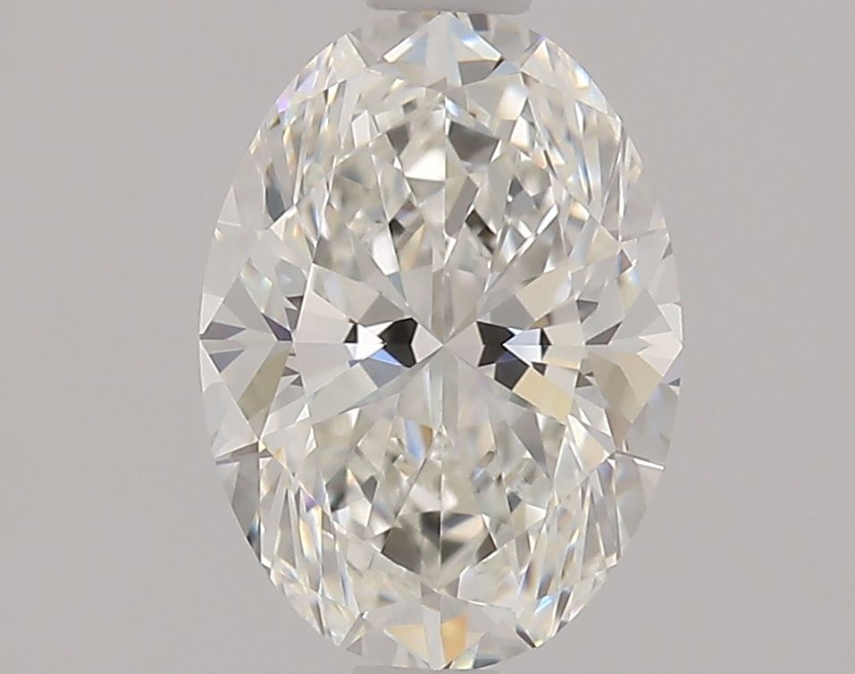 1.2 Carat Oval Natural Diamond with  Cut Diamond in 14KT  view 1
