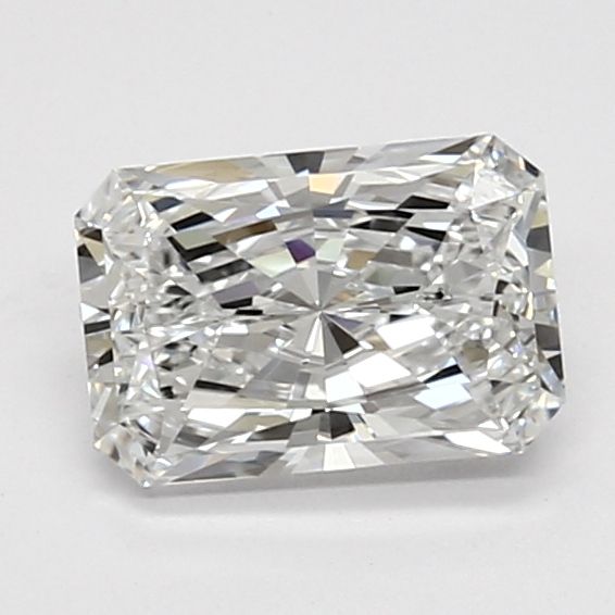 1.15 Carat Radiant Lab Diamond with  Cut Diamond in 14KT  view 1
