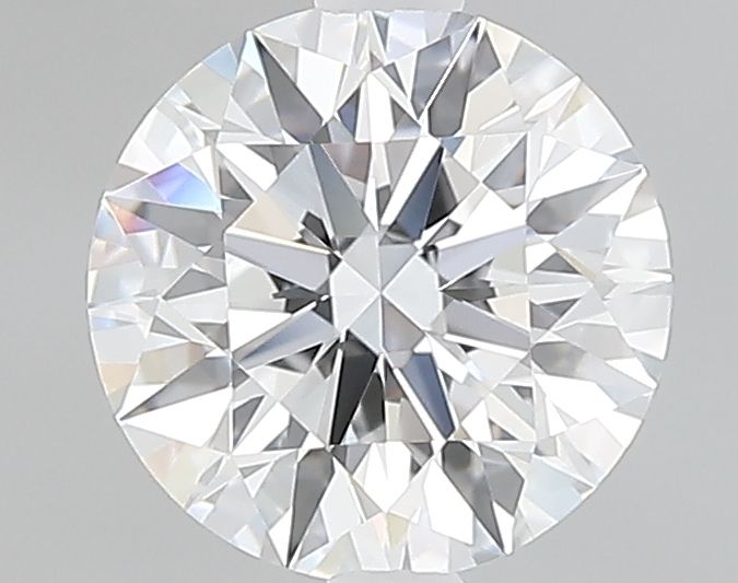 1.23 Carat Round Lab Diamond with  Cut Diamond in 14KT  view 1
