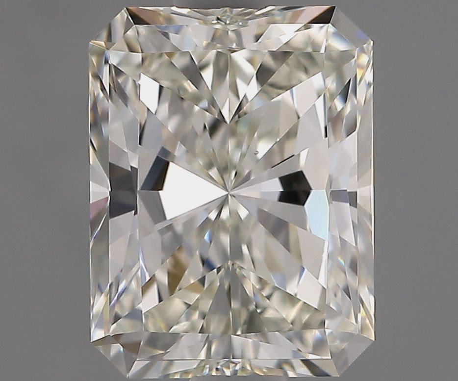 2.01 Carat Radiant Natural Diamond with  Cut Diamond in 14KT  view 1
