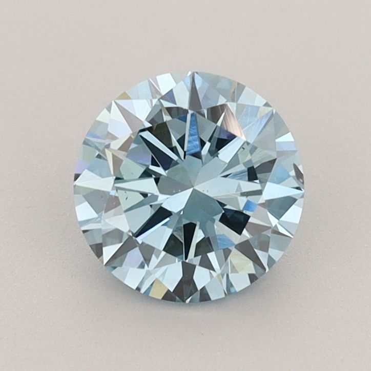 1.0 Carat Round Lab Diamond with  Cut Diamond in 14KT  view 1

