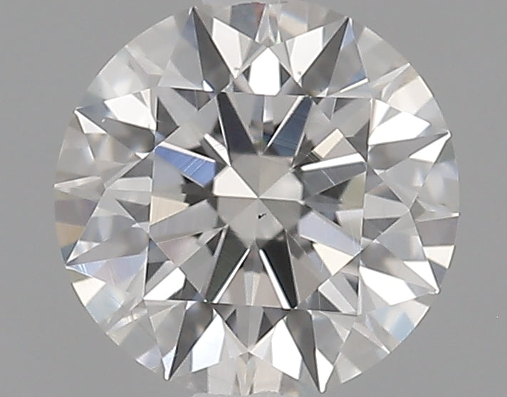 0.7 Carat Round Natural Diamond with  Cut Diamond in 14KT  view 1
