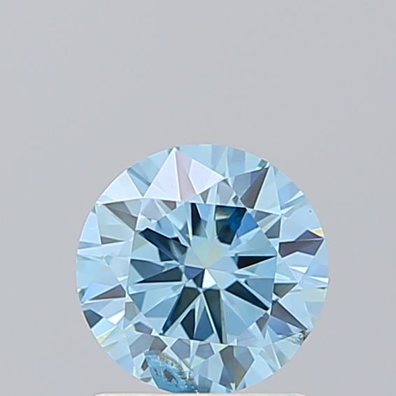 1.0 Carat Round Lab Diamond with  Cut Diamond in 14KT  view 1
