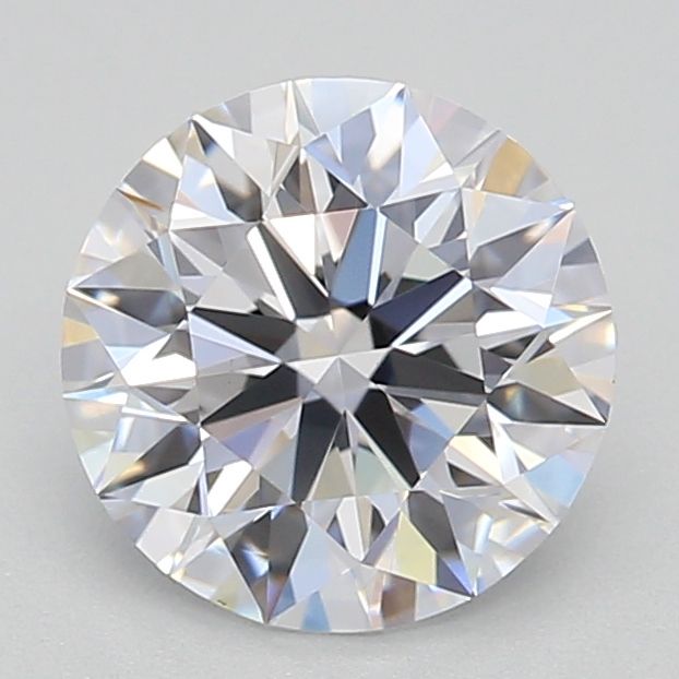 1.02 Carat Round Lab Diamond with  Cut Diamond in 14KT  view 1
