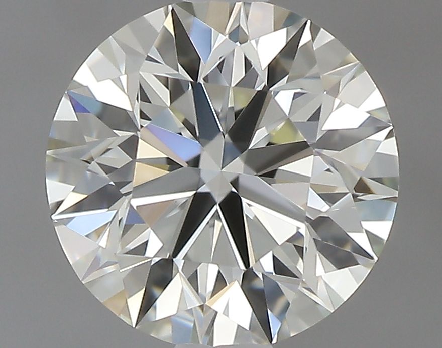 0.7 Carat Round Natural Diamond with  Cut Diamond in 14KT  view 1
