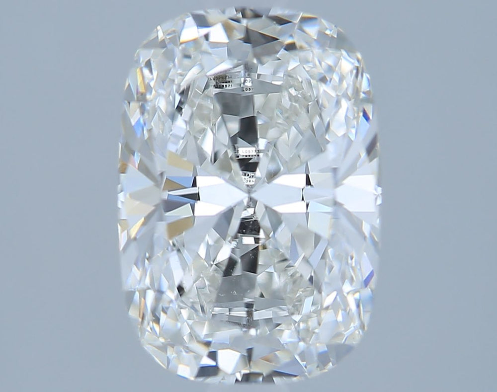 2.01 Carat Cushion Lab Diamond with  Cut Diamond in 14KT  view 1
