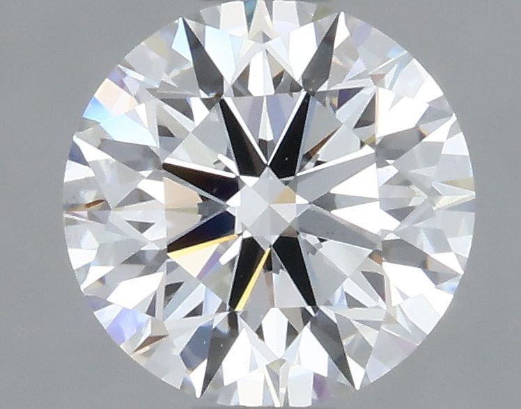 0.71 Carat Round Natural Diamond with  Cut Diamond in 14KT  view 1
