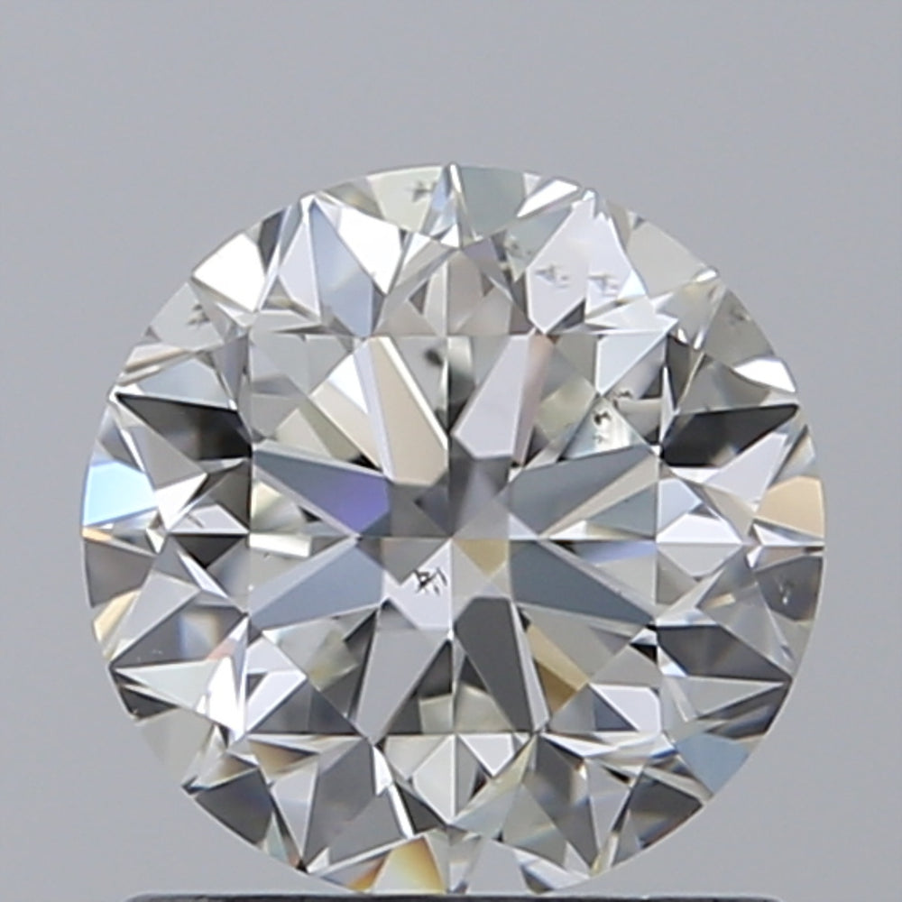1.0 Carat Round Natural Diamond with  Cut Diamond in 14KT  view 1
