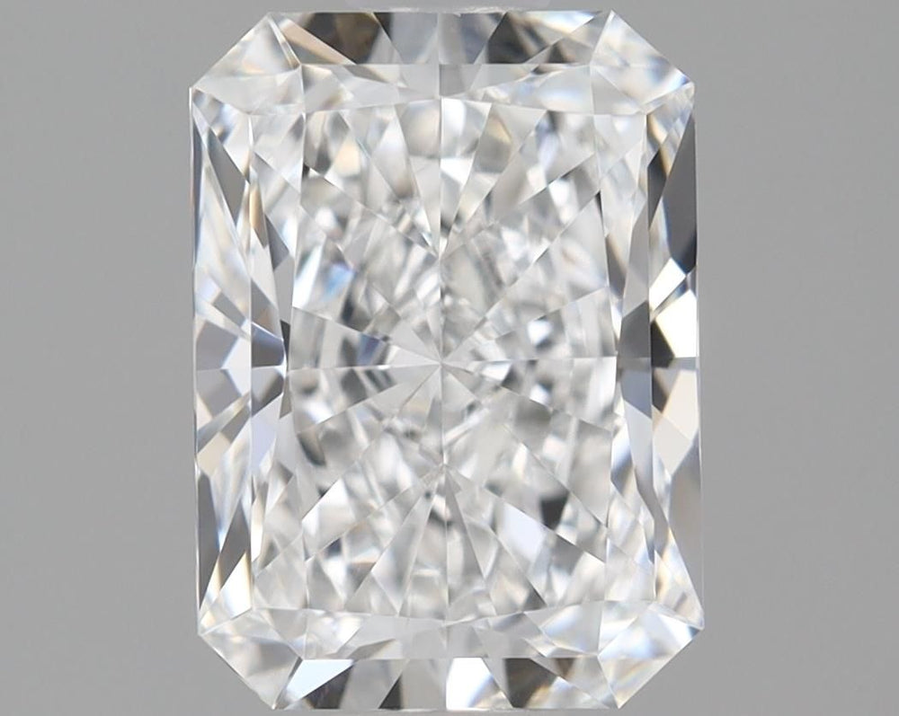 1.63 Carat Radiant Lab Diamond with  Cut Diamond in 14KT  view 1

