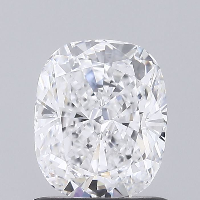 1.01 Carat Cushion Lab Diamond with  Cut Diamond in 14KT  view 1
