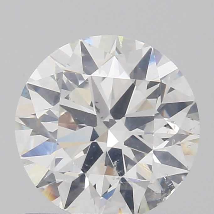 0.9 Carat Round Natural Diamond with  Cut Diamond in 14KT  view 1
