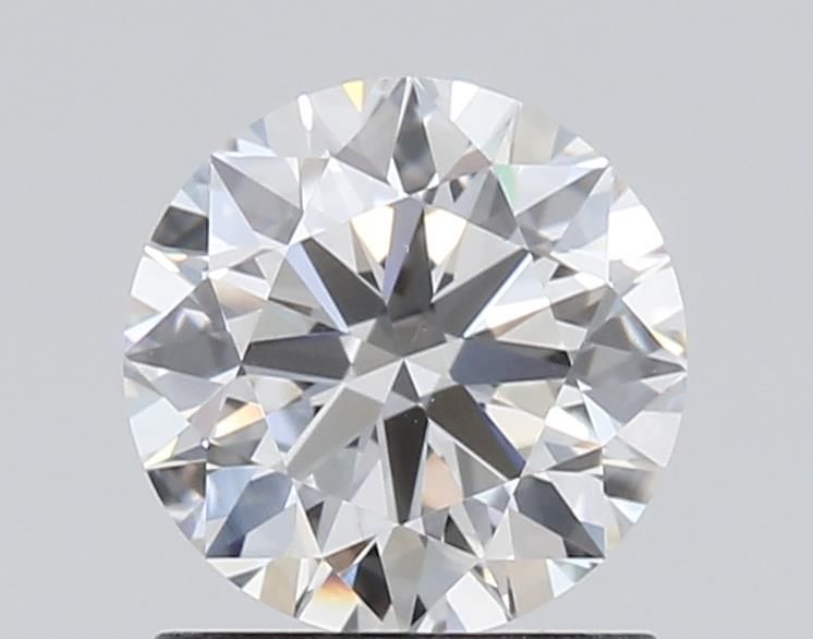 1.15 Carat Round Lab Diamond with  Cut Diamond in 14KT  view 1
