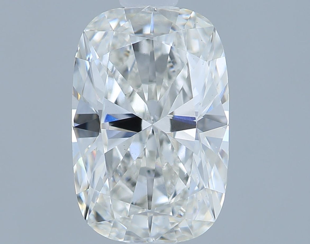 1.56 Carat Cushion Lab Diamond with  Cut Diamond in 14KT  view 1
