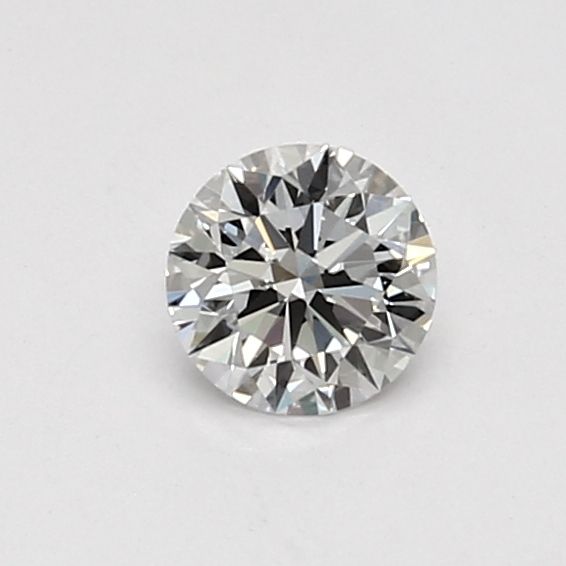 0.4 Carat Round Lab Diamond with  Cut Diamond in 14KT  view 1
