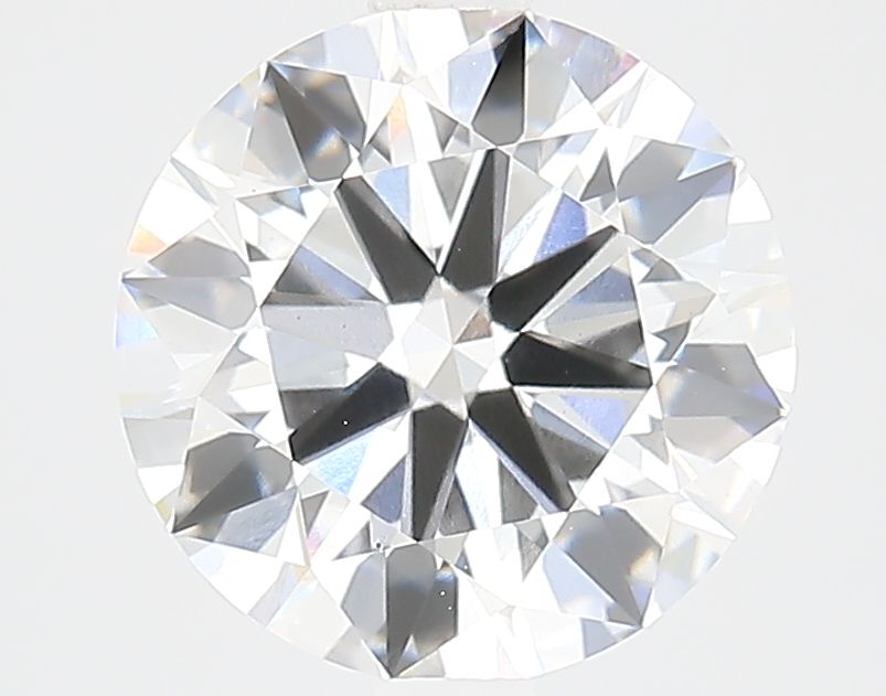 2.86 Carat Round Lab Diamond with  Cut Diamond in 14KT  view 1
