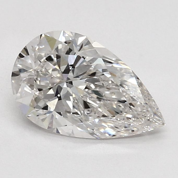 1.82 Carat Pear Lab Diamond with  Cut Diamond in 14KT  view 1
