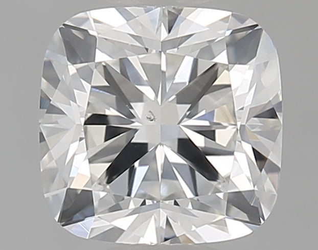 1.05 Carat Cushion Natural Diamond with  Cut Diamond in 14KT  view 1
