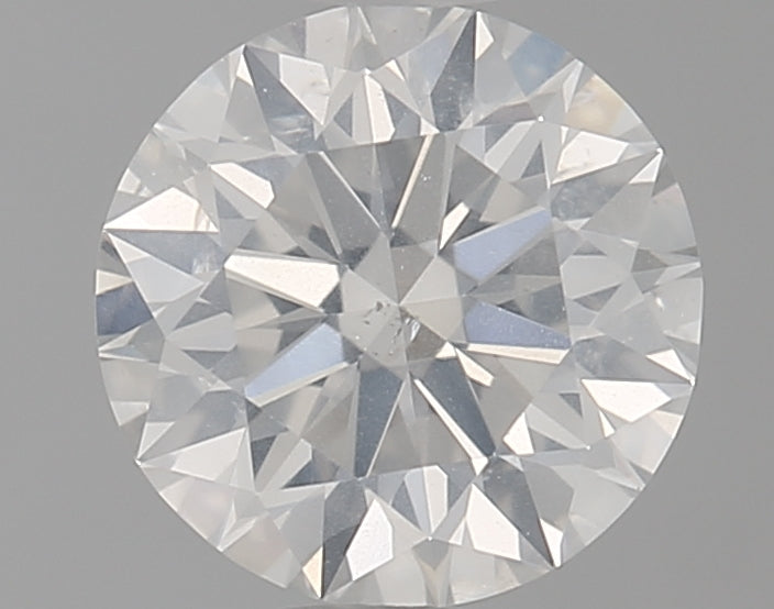0.74 Carat Round Natural Diamond with  Cut Diamond in 14KT  view 1
