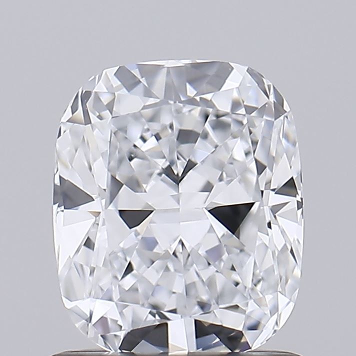 1.0 Carat Cushion Lab Diamond with  Cut Diamond in 14KT  view 1
