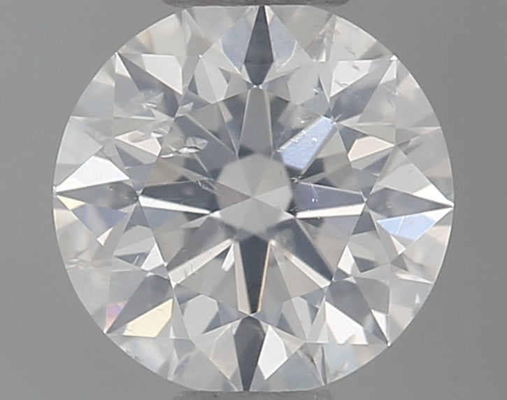 0.5 Carat Round Natural Diamond with  Cut Diamond in 14KT  view 1
