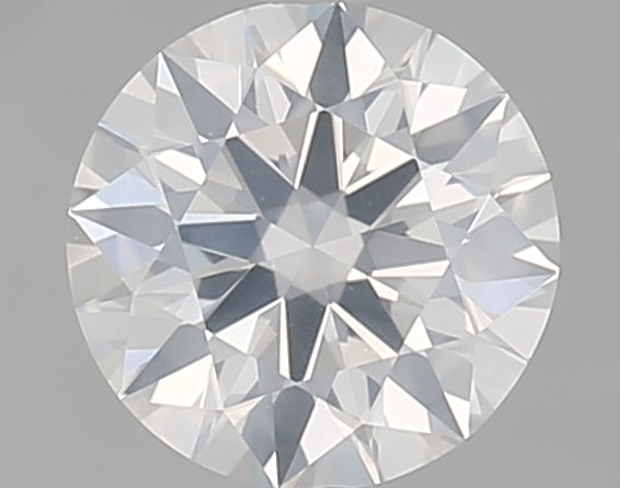 0.6 Carat Round Natural Diamond with  Cut Diamond in 14KT  view 1
