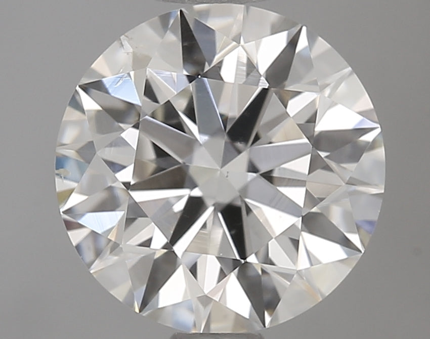 1.2 Carat Round Natural Diamond with  Cut Diamond in 14KT  view 1

