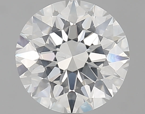 1.7 Carat Round Natural Diamond with  Cut Diamond in 14KT  view 1
