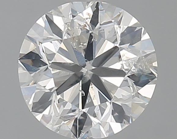 1.0 Carat Round Natural Diamond with  Cut Diamond in 14KT  view 1
