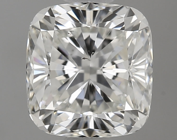 0.72 Carat Cushion Natural Diamond with  Cut Diamond in 14KT  view 1
