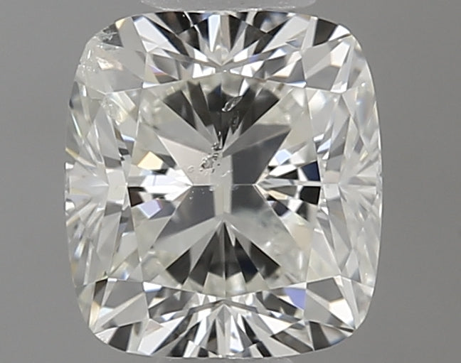 0.52 Carat Cushion Natural Diamond with  Cut Diamond in 14KT  view 1
