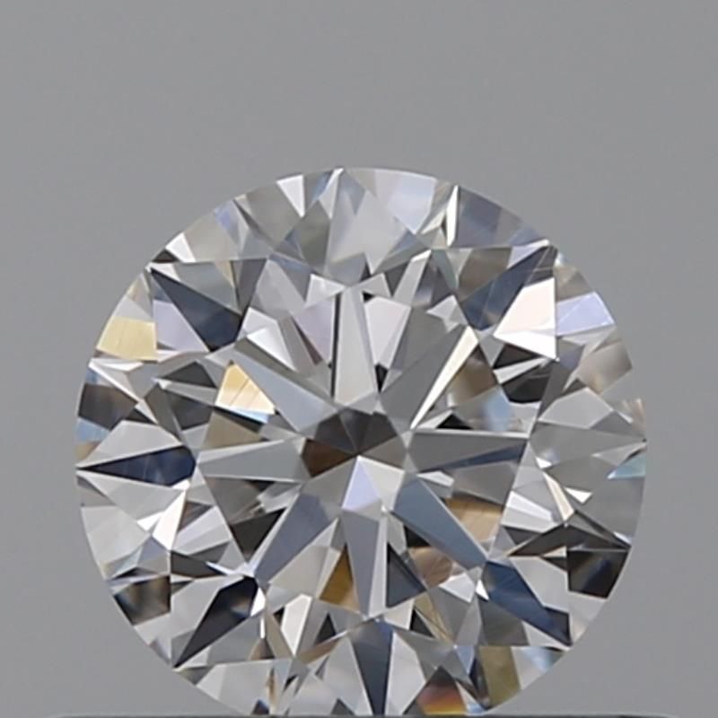 0.4 Carat Round Natural Diamond with  Cut Diamond in 14KT  view 1
