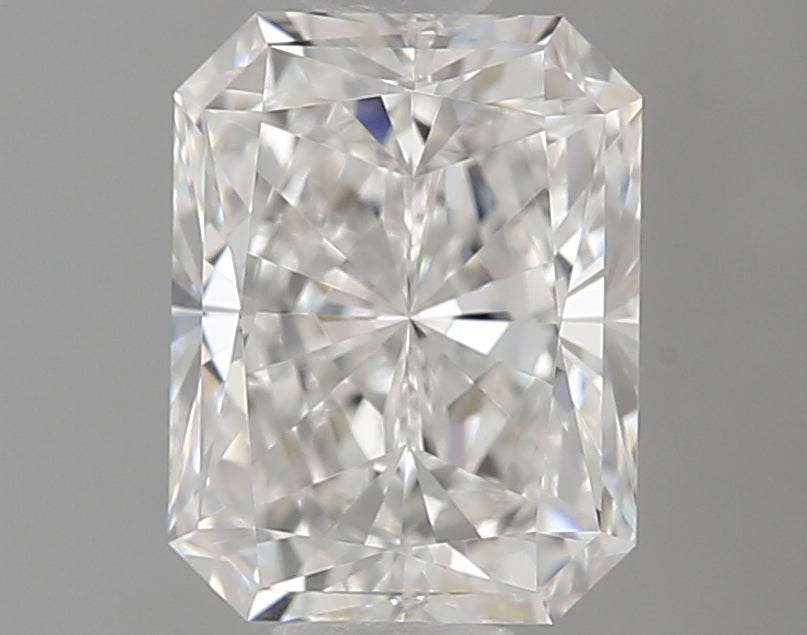 1.0 Carat Radiant Natural Diamond with  Cut Diamond in 14KT  view 1
