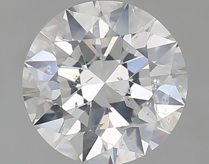 1.62 Carat Round Natural Diamond with  Cut Diamond in 14KT  view 1

